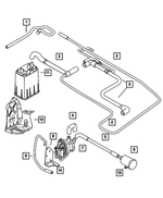 5278551AA - : Fuel Vapor Vent Filter Tube for Mopar Image