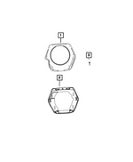 7SS06TX7AA - Interior Trim: Steering Column Shroud for Mopar Image
