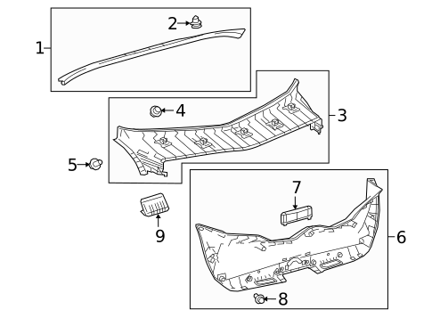 Interior Trim for 2021 Toyota Prius Prime #0
