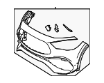 24788009069999 - : Bumper Cover for Mercedes-Benz Image