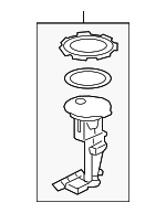 17049TJBA10 - : Fuel Pump for Acura Image