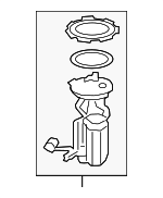 17045TJBA04 - : 2019-2021 Acura RDX - Module Set, Fuel Pump for Acura: RDX Image
