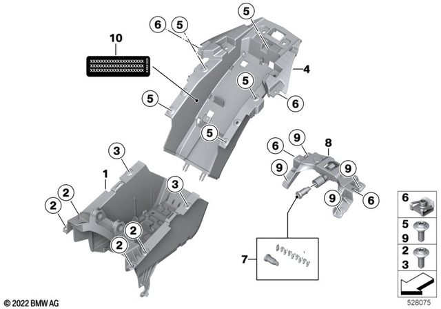 71245A75C07 - : Information Label Payload for BMW-Motorrad Image