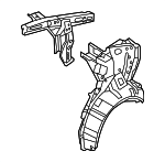 716013X100 - Body: Inner Quarter Panel for Hyundai: Elantra Image