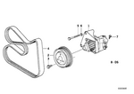 32411092433 - Steering: Power Steering Pump for BMW Image