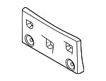 86519CU100 - Body: License Bracket for Genesis: GV60 Image