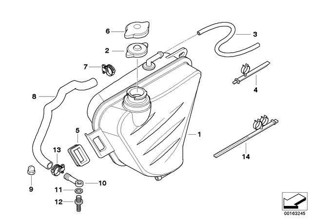 17117684524 - : Cover for BMW-Motorrad Image