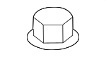 90213TBAA00 - Suspension: Top Nut for Honda Image