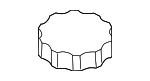 5715334003 - Steering: Reservoir Cap for Kia: Spectra, Spectra5 Image