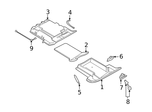 Glove Box for 2001 BMW Z8 #0