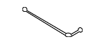51167026225 - Body: Lock Rod for BMW: Z8 Image