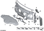51489475105 - Vehicle Trim: Sound Insulation Windshield for BMW Image