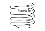 68319335AC - Suspension: Spring for Chrysler: Pacifica, Voyager Image