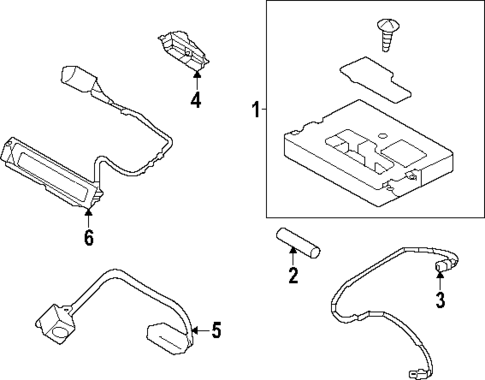 Communication System Components for 2025 Subaru WRX #0