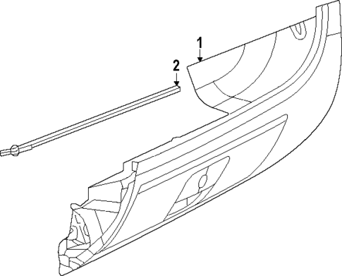 Glove Box for 2024 Ram ProMaster EV #0