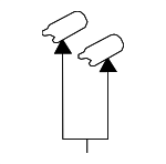 5Q0819454 - HVAC: Pipe Assembly Coupling for Volkswagen: Arteon, e-Golf, Golf, Golf Alltrack, Golf R, Golf SportWagen, GTI, Jetta, Taos, Tiguan Image