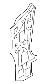 71201L2000 - Body: Inner Hinge Pillar for Kia Image