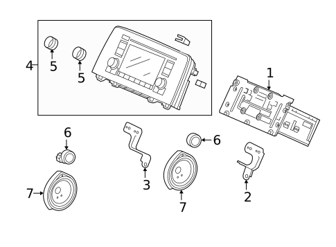 Sound System for 2017 Honda CR-V #0