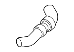 5Q0122073R - Cooling System: Connector Hose for Volkswagen: Beetle, Golf, Golf SportWagen, Jetta, Passat Image