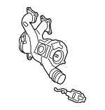 11655A34710 - Air &amp; Fuel Delivery: Turbocharger for BMW Image