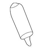 5505475020 - : 2014-2022 Toyota - Glove Box Stopper for Toyota: Highlander, Prius, Prius AWD-e, Prius Prime Image