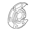 2007-2022 Toyota - Brake Dust Shield (Right, Front)