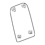 88996365 - Body: Rear Trim Panel for Chevrolet: Impala, Impala Limited Image