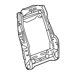 19123345 - Body: Seat Back Frame for GM Image