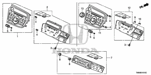 Audio Unit for 2010 Honda Insight #0