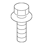 284172F000 - Exhaust: Upper Shield Bolt for Hyundai Image