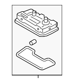 92850C1000UUE - : 2019-2021 Hyundai Tucson - Dome Lamp Assembly for Hyundai: Tucson Image
