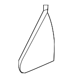 86180H8000 - Body: Upper Molding for Kia: Rio Image