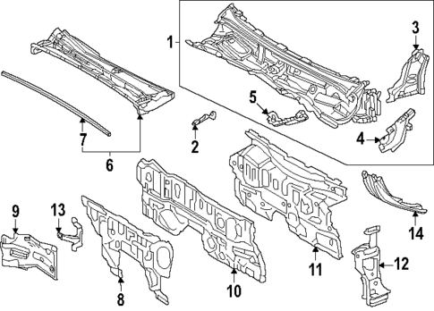 Cowl for 2025 Toyota Crown Signia #0