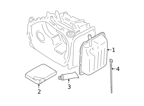 Transaxle Parts for 2009 Hyundai Tucson #1