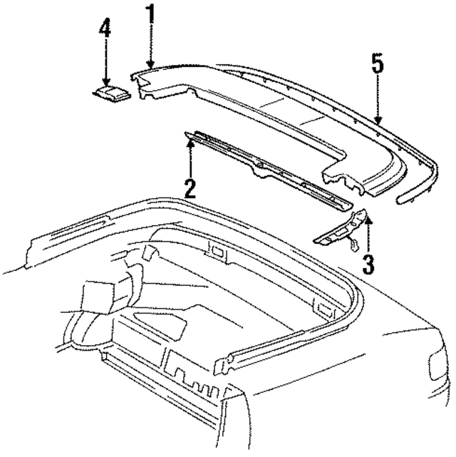 8G0867877A3VY - Body: Cover for Audi Image