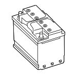 1982810864 - Electrical: Battery for Mercedes-Benz Image