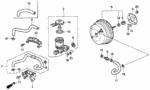 46512SB2000 - Chassis: PIN, PEDAL for Honda Image