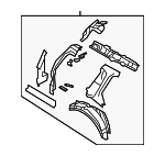 7L1Z7827864A - Body: Inner Panel for Ford: Expedition | Lincoln: Navigator Image