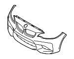 51118068533 - Body: Bumper Cover for BMW: M2 Image