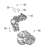 68219757AA - C514; 5-Speed; Manual Transaxle Automated: Manual Transmission Shift Hydraulic Assembly for Mopar Image