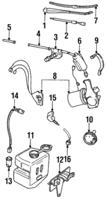 LR154774 - : Wiper Blade for Land-Rover Image