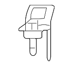 88894EM00B - Body: Child Seat Bracket for Nissan: Versa Image