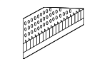 D20450896A - Body: Quarter Glass Fastener for Mazda Image