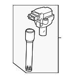 99760210406 - Electrical: Ignition Coil for Porsche: 911, Boxster, Cayman Image