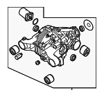 97035002151 - : Differential Assembly for Porsche: Panamera Image