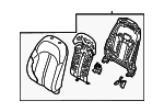 88300D5080G2A - : Seat Back Assembly for Kia: Optima Image
