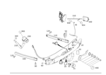 2043100200 - Trailer Hitch: Trailer Hitch for Mercedes-Benz Image