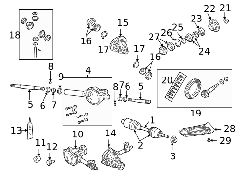 Differential for 2004 Dodge Ram 1500 #1