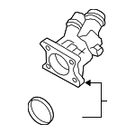 31686046 - : 2016-2021 Volvo Thermostat Unit for Volvo: S60, S60 Cross Country, S90, V60, V60 Cross Country, V90, V90 Cross Country, XC40, XC60, XC90 Image
