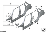 41217407923 - Bodywork: Reinforcement Plate, Rocker Panel, Left for Mini Image